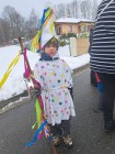 Masopustní průvod dětí MŠ Perálec