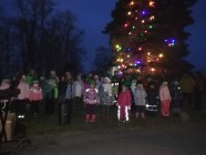 Rozsvícení vánočního stromu V Perálci a v Kutříně.