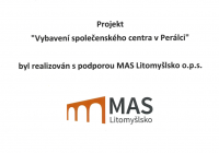 Vybavení společenského centra v Perálci